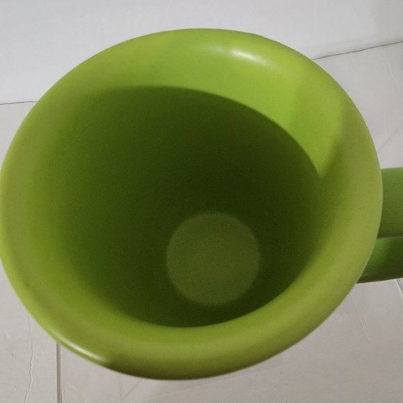 Green Coffee Mug Today Is A New Beginning Made in USA - Picture 6 of 8